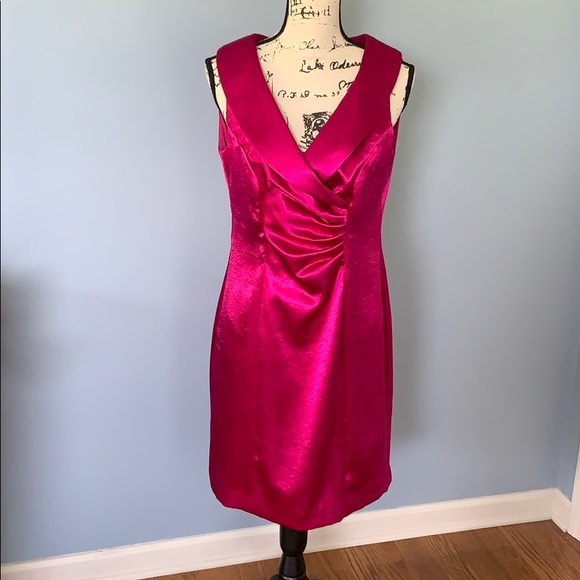 connected apparel Dresses & Skirts - Connected Apparel formal dress size 10 Fushia